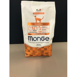 MONGE MONOPROTEICO STERILIZZATO ANATRA