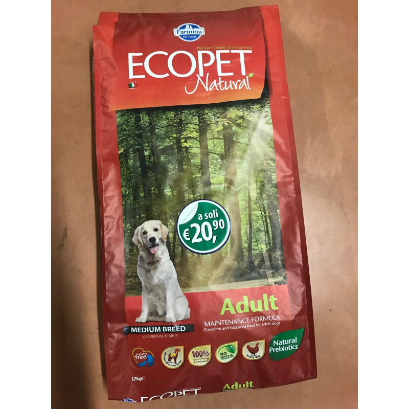 ECOPET NATURAL POLLO 12 KG - Eshop Bardin Gardencenter