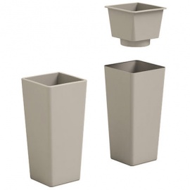 VECA VASO QUADRATO H 65 CM AVANA 
