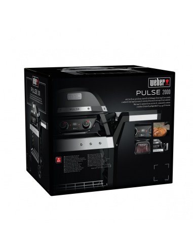 WEBER - Barbecue Pulse 2000 BBQ Elettrico + Carrello