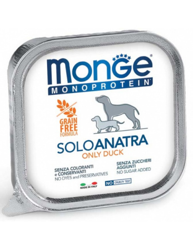 MONGE MONOPROTEIN ANATRA 150 GR