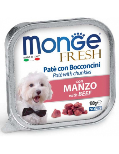 MONGE FRESH MANZO 100 GR