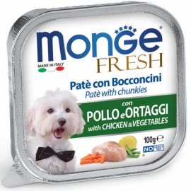 MONGE FRESH POLLO E ORTAGGI 100 GR