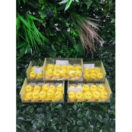 CONFEZIONE 10 PULCINI GIALLI 5CM  2