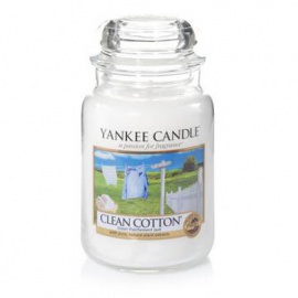 YANKEE CANDLEE CLEAN COTTON 
