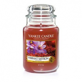 YANKEE CANDLEE VIBRANT SAFFRON 