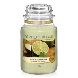 YANKEE CANDLE LIME AND CORIANDER 