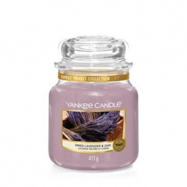 YANKEE CANDLE DRIED LAVENDER & OAK 