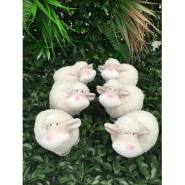 PECORA IN TERRACOTTA H.11 CM ASSORTITA 2