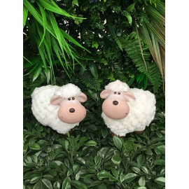 PECORA IN TERRACOTTA H.12 CM ASSORTITA