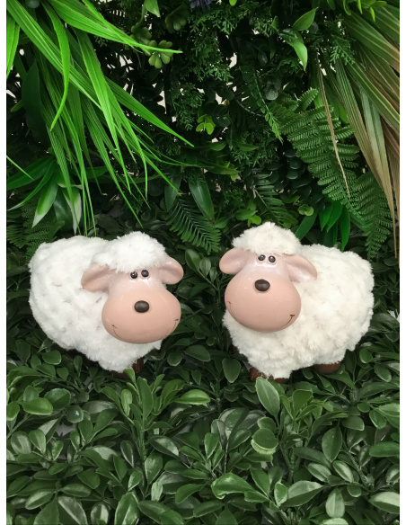 PECORA IN TERRACOTTA H.12 CM ASSORTITA