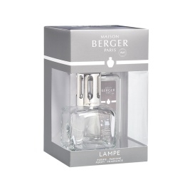 LAMPE BERGER PARIS COFANETTO LAMPADA GLACON TRASPARENTE 