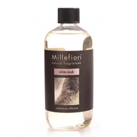 MILLEFIORI MILANO RICARICA DIFFUSORE STICK 500 ML MUSCHIO BIANCO 