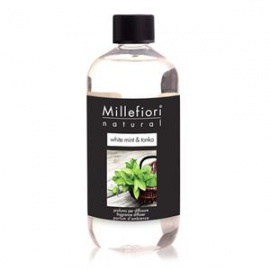 MILLEFIORI MILANO RICARICA DIFFUSORE STICK 500 ML WHITE MINT & TONKA 