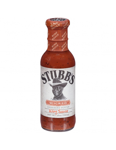 STUBB'S WICKED WING SAUCE BBQ
