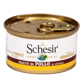 SCHESIR FILETTI DI POLLO AL NATURALE 85 GR