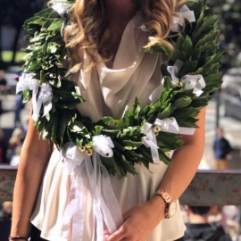 CORONCINA LAUREA SPALLE