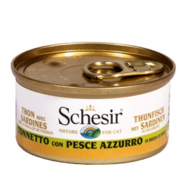 SCHESIR TONNETTO CON PESCE AZZURRO 70 GR