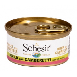 SCHESIR POLLO CON GAMBERETTI IN BRODO 70 GR