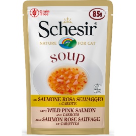 SCHESIR SOUP SALMONE ROSA E CAROTE 85 GR