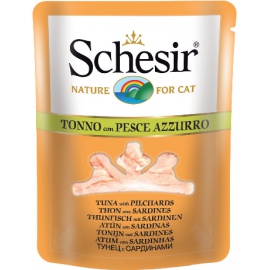 SCHESIR TONNETTO CON PESCE AZZURRO IN BRODO 70 GR