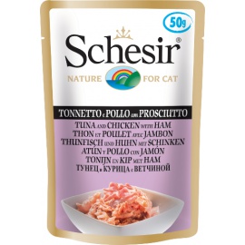 SCHESIR TONNETTO CON POLLO E SPIGOLA 50 GR