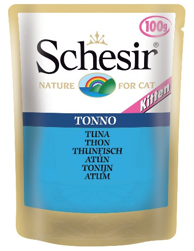 SCHESIR NATURAL SOFT JELLY KITTEN TONNETTO 100 GR 