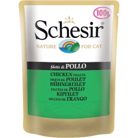 SCHESIR NATURAL SOFT JELLY FILETTI DI POLLO 100 GR 