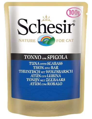 SCHESIR NATURAL SOFT JELLY TONNETTO E SPIGOLA 100 GR 