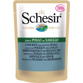 SCHESIR NATURAL SOFT JELLY POLLO E NASELLO 100 GR 