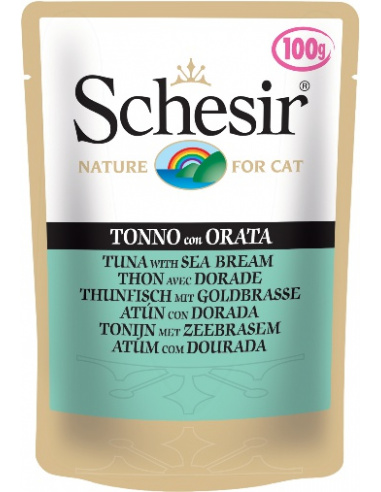 SCHESIR NATURAL SOFT TONNETTO E ORATA 100 GR 