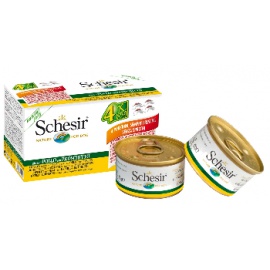 SCHESIR MULTIPACK CANE FILETTO DI POLLO CON PROSCIUTTO 85 GR