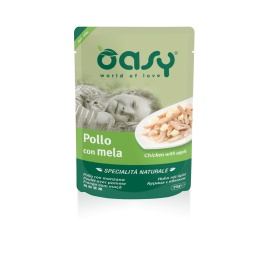 OASY CAT BUSTA SPEC. NAT POLLO CON MELA 70 GR