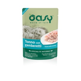 OASY CAT BUSTA SPEC. NAT TONNO CON GAMBERETTI 70 GR