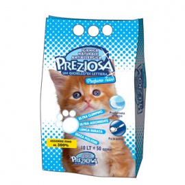 LETTIERA GATTO PREZIOSA TALCO 10 LT