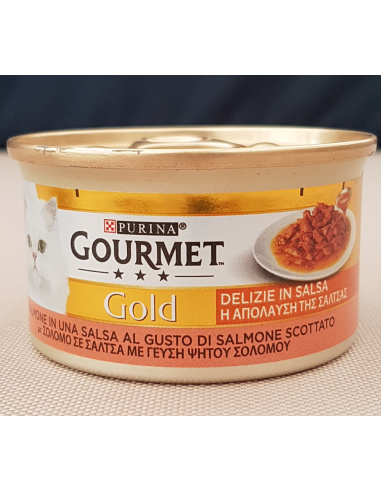 GOURMET GOLD DELIZIE IN SALSA AL SALMONE 85 GR