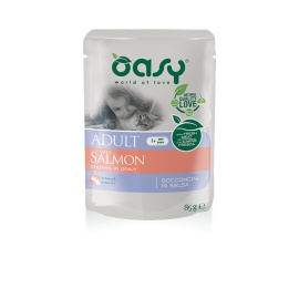 OASY WET CAT BOCCONCINI SALMONE 85 GR