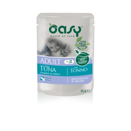 OASY WET CAT BOCCONCINI TONNO 85 GR