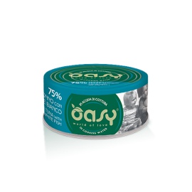 OASY WET CAT MORE LOVE 70 GR TONNO CON PESCE BIANCO