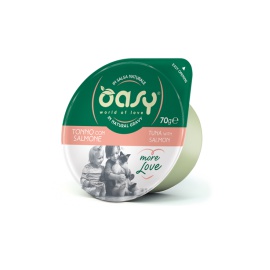 OASY WET CAT M.LOVE TONNO CON SALMONE 70 GR