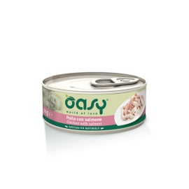 OASY WET CAT SPEC. NATURALE POLLO CON SALMONE 70 GR