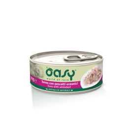 OASY WET CAT SPEC. NATURALE TONNO CON PESCETTI OCEANICI 70 GR