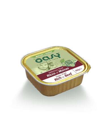 OASY WET CAT PATE' MANZO SENIOR 100 GR