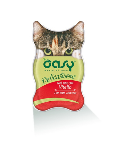 OASY DELICATESSE PATE' VITELLO 85 GR