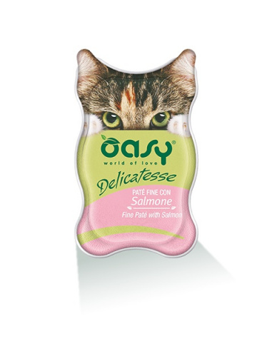 OASY DELICATESSE PATE' SALMONE 85 GR