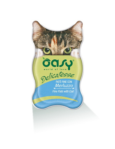 OASY DELICATESSE PATE' MERLUZZO 85 GR