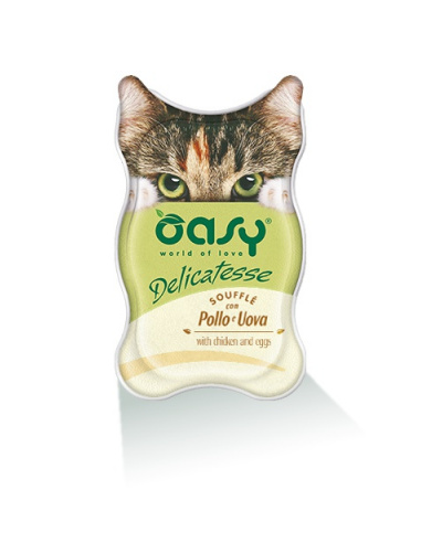 OASY DELICATESSE SOUFFLE' POLLO E UOVA 85 GR