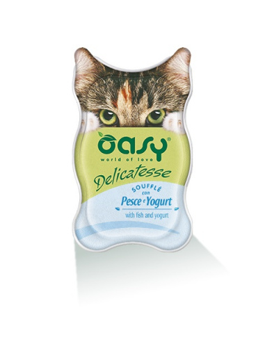 OASY DELICATESSE SOUFFLE' PESCE E YOGURT 85 GR