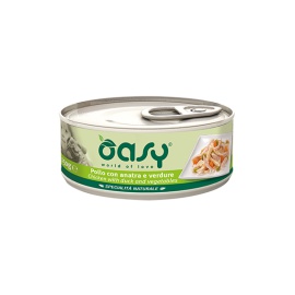 OASY WET DOG SPEC. NATURALE POLLO CON ANATRA E VERDURE 150 GR