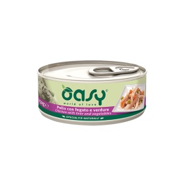 OASY WET DOG SPEC. NATURALE POLLO CON FEGATO E VERDURE 150 GR